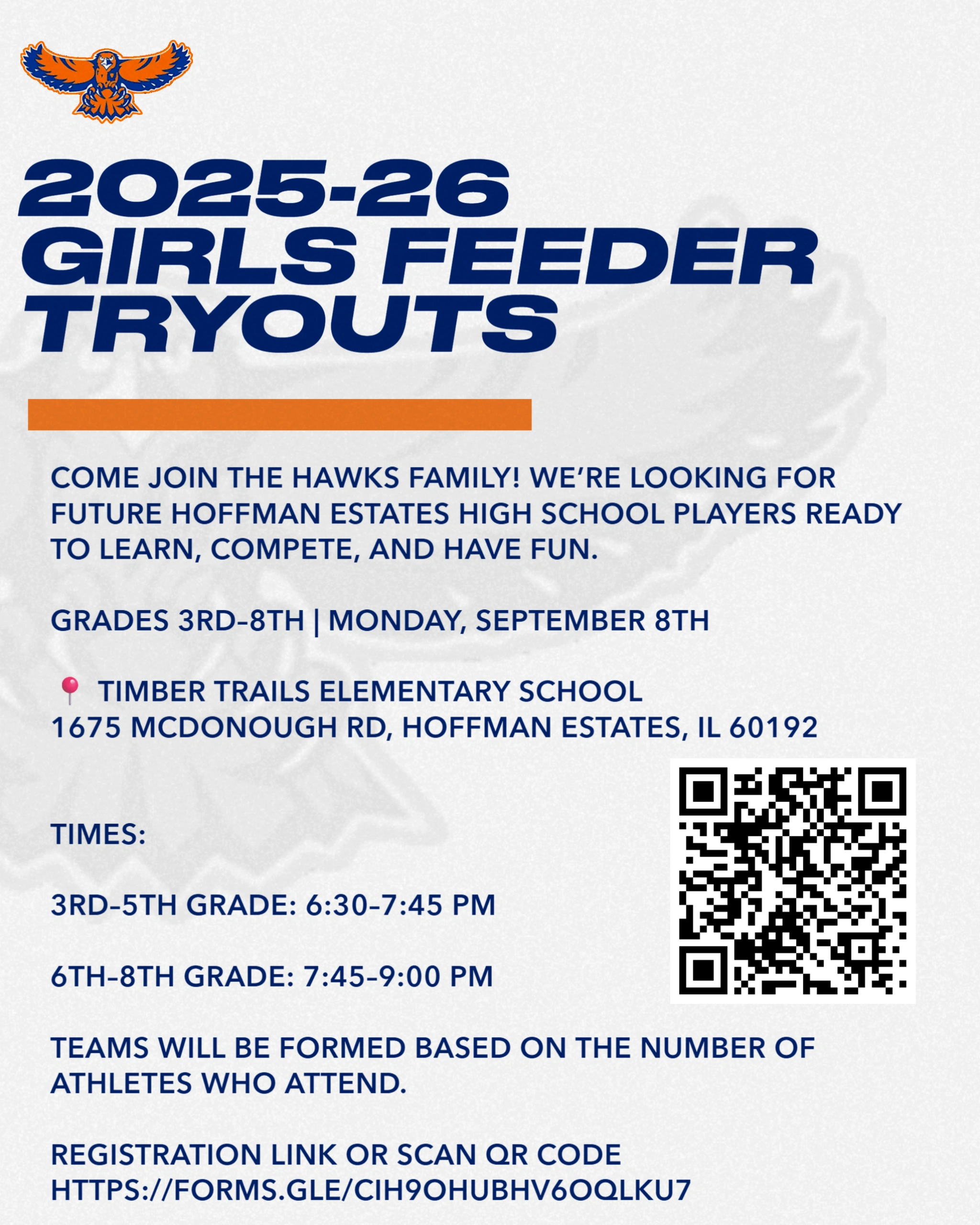 Tryout Information